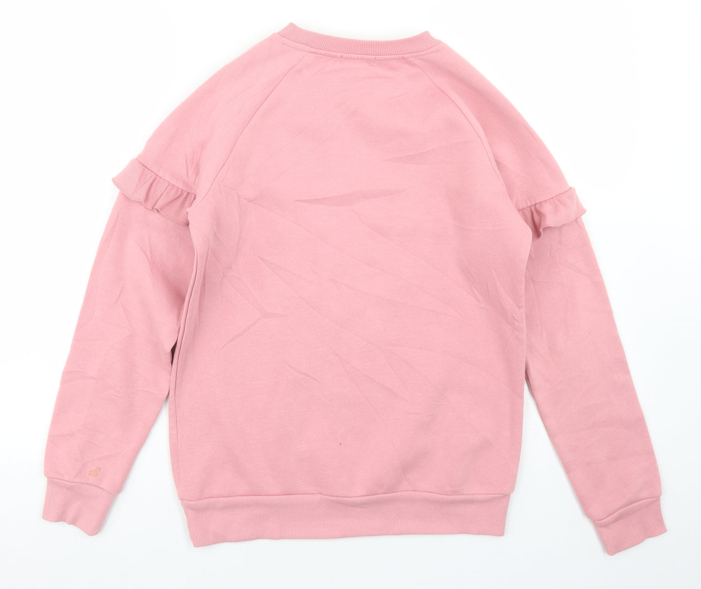 Primark Girls Pink  Polyester Pullover Sweatshirt Size 14-15 Years   - Slogan