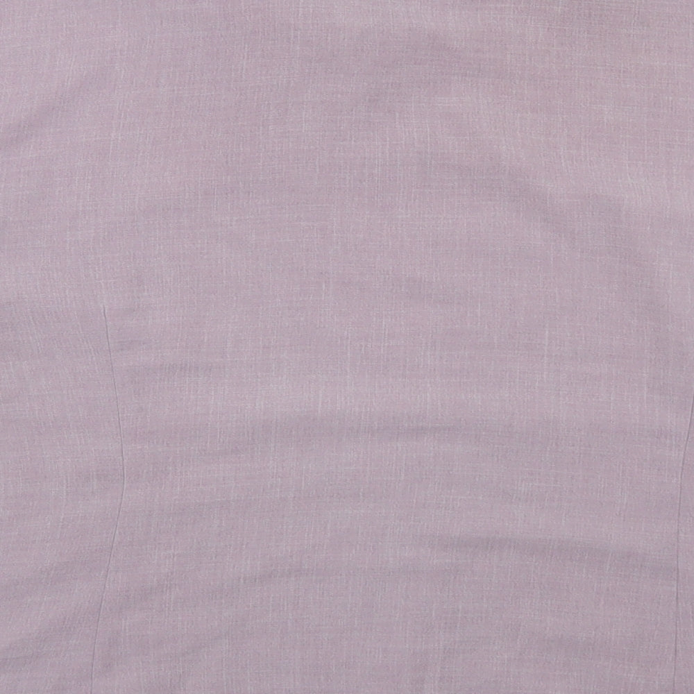 Eastex Womens Purple  Polyester Basic Blouse Size 20 Collared