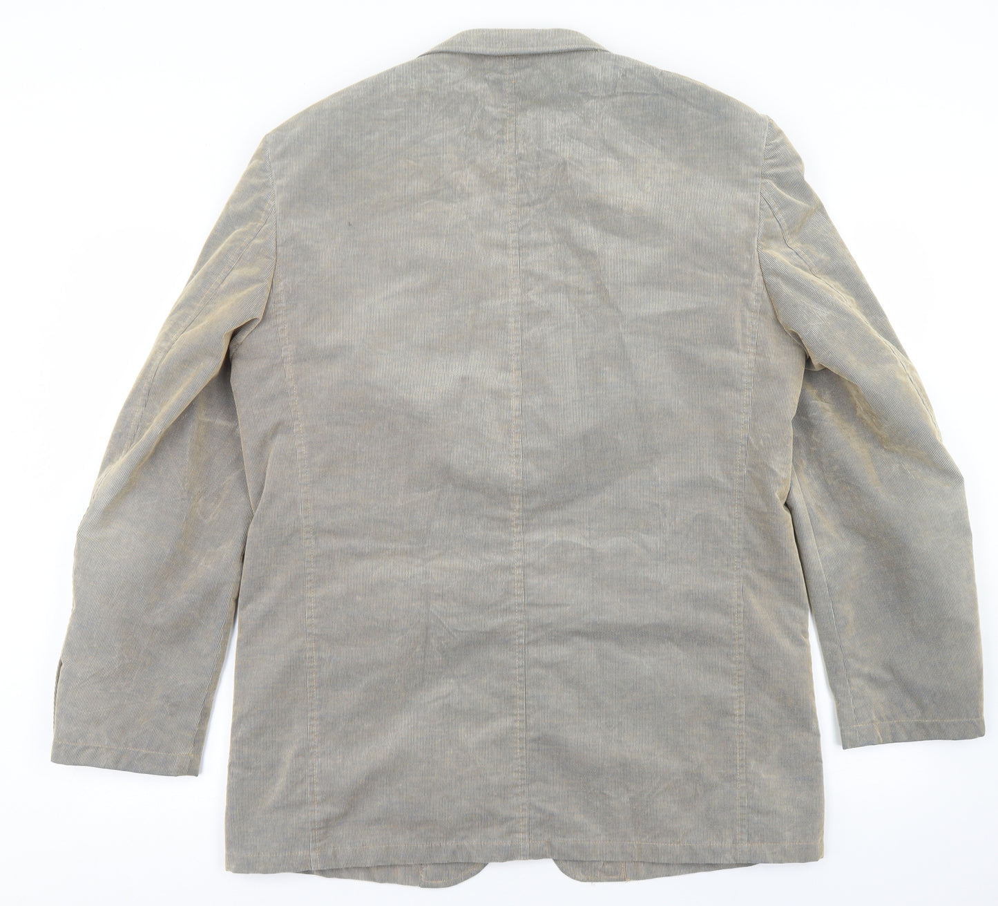 REMUS Mens Beige  Cotton Jacket Blazer Size 40
