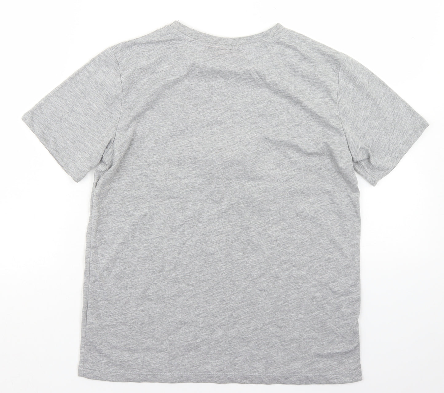 Primark Womens Grey  Polyester Basic T-Shirt Size XS Crew Neck - Frida Kahlo