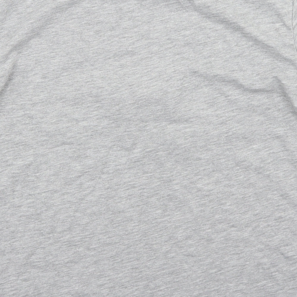 Primark Womens Grey  Polyester Basic T-Shirt Size XS Crew Neck - Frida Kahlo