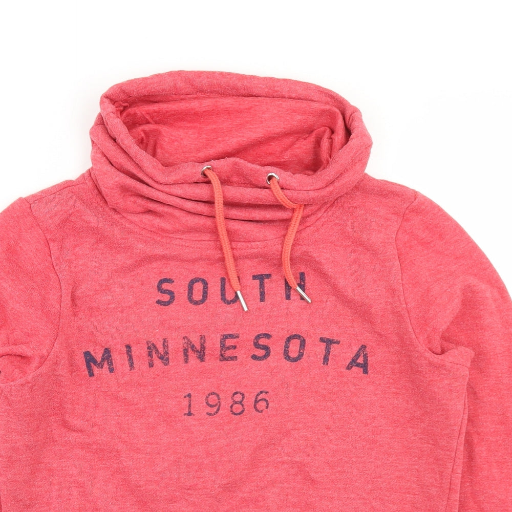 Atmosphere Womens Red  Polyester Pullover Sweatshirt Size 10   - Minnesota