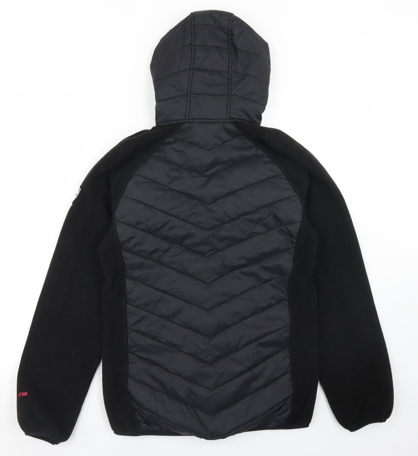 Trespass Womens Black   Jacket  Size 10  Zip - Fleece Sleeve lining