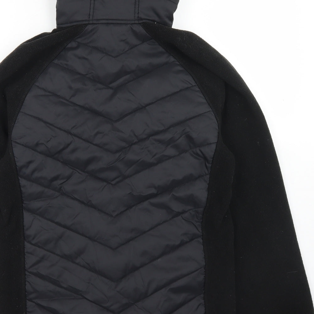 Trespass Womens Black   Jacket  Size 10  Zip - Fleece Sleeve lining