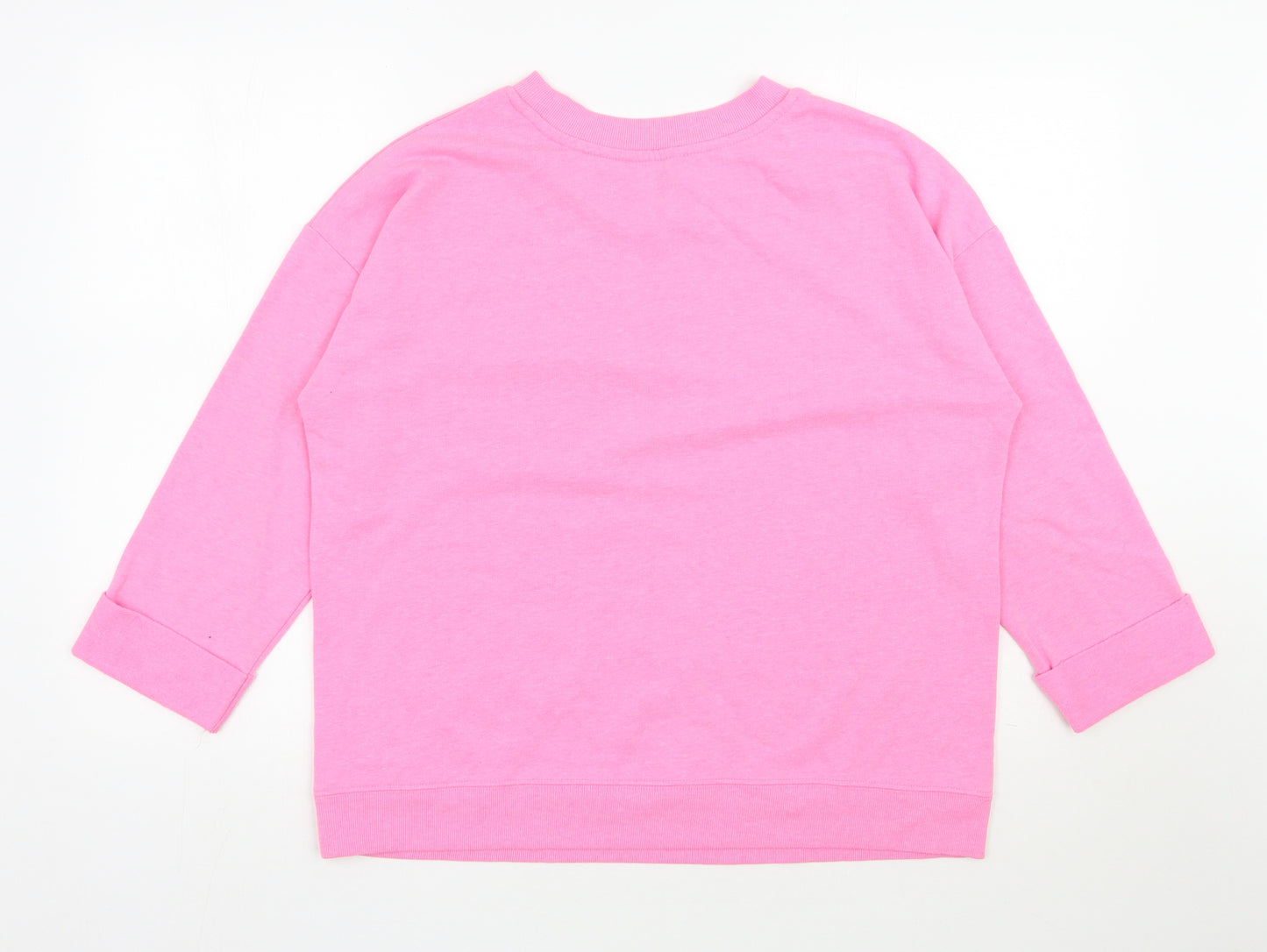 George Womens Pink  Polyester Pullover Sweatshirt Size L  Pullover