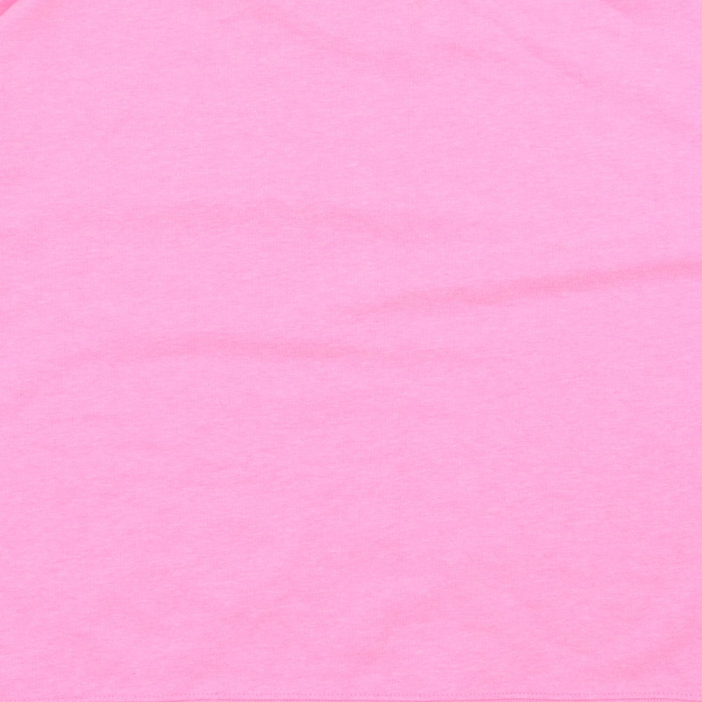 George Womens Pink  Polyester Pullover Sweatshirt Size L  Pullover