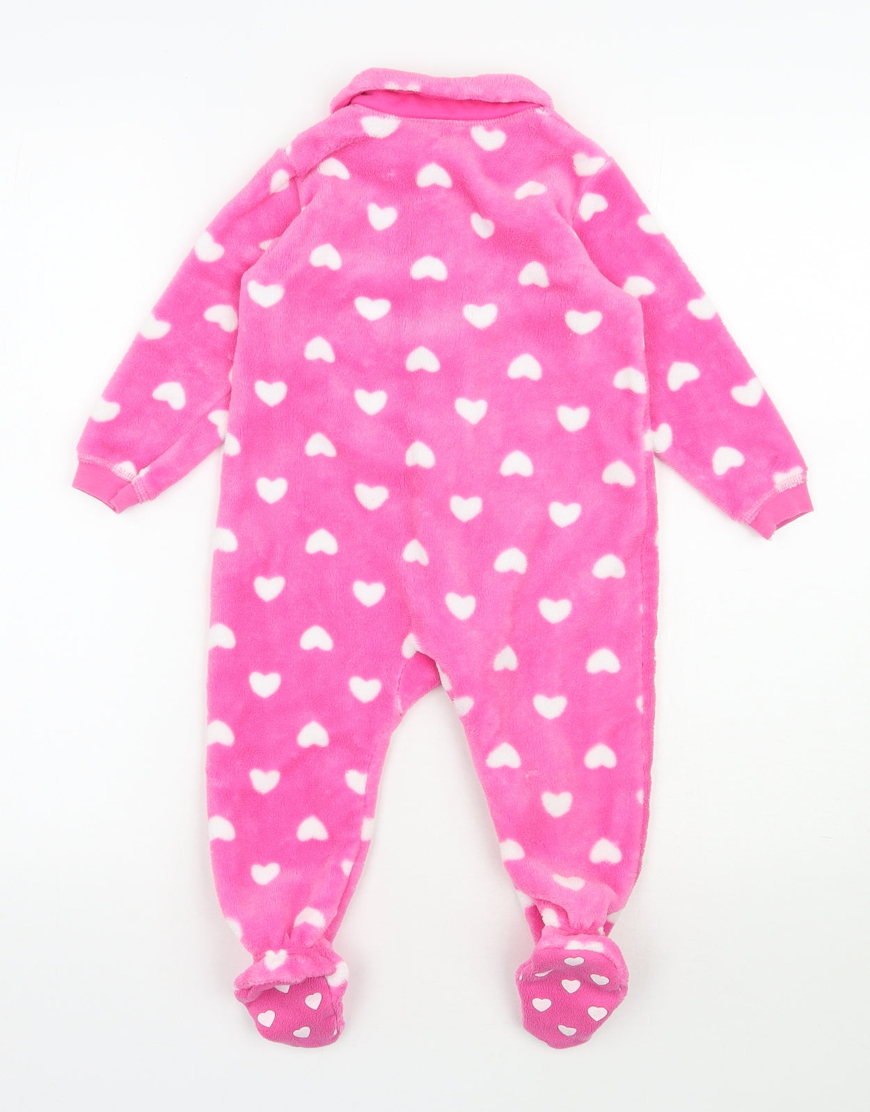 Dunnes Stores  Pink  Polyester  One Piece Size 12-18 Months  Zip