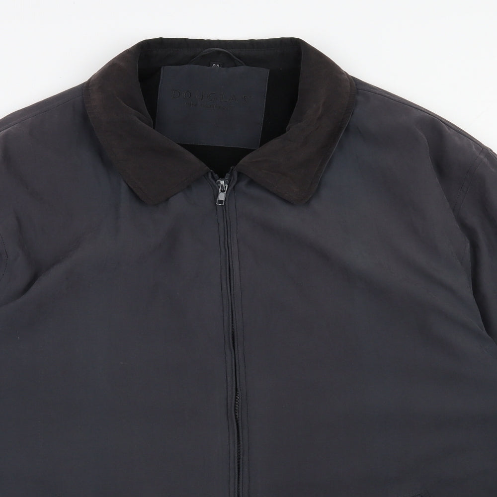 Douglas Mens Grey   Jacket  Size 44  Zip