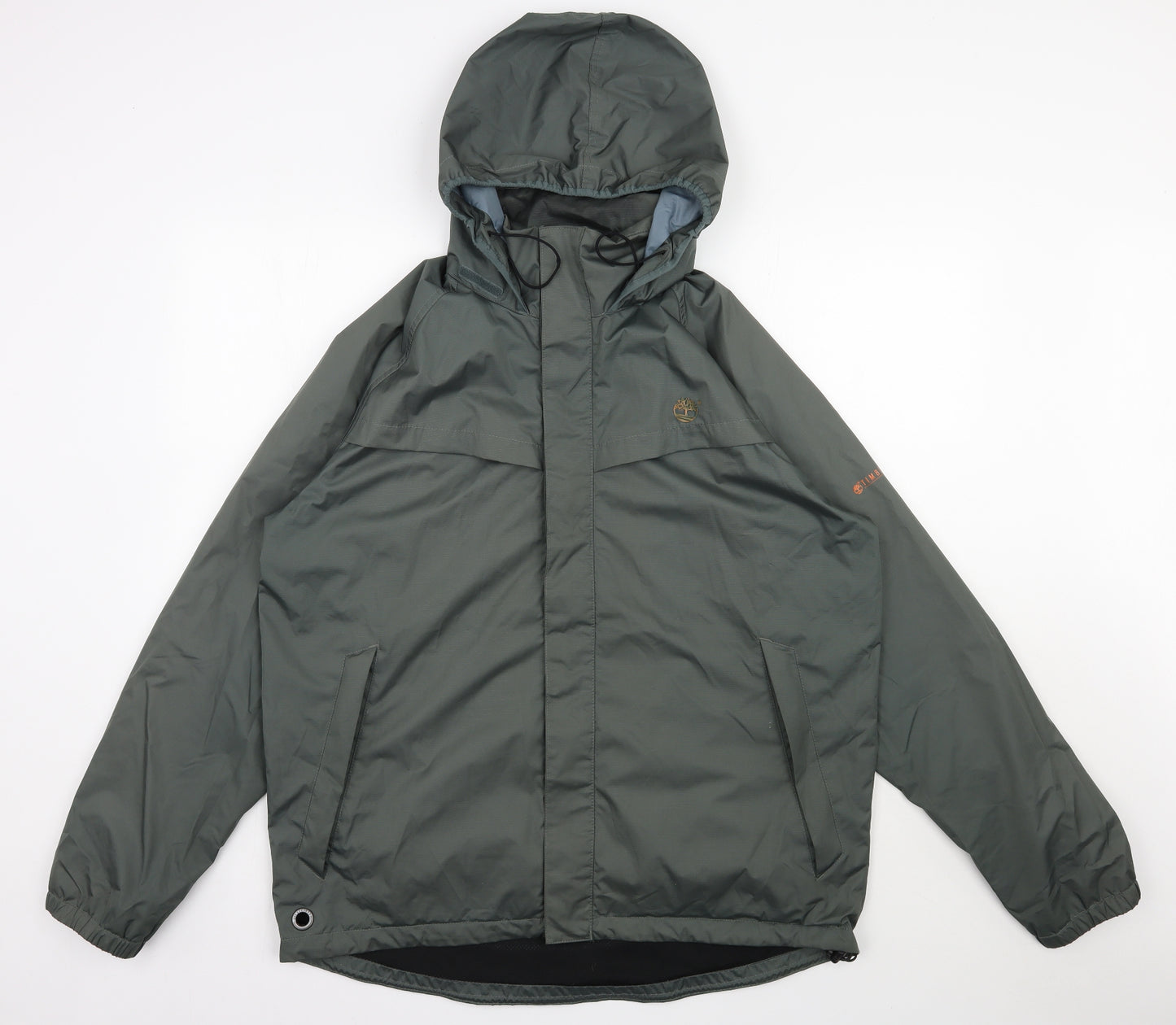 Timberland Mens Green   Anorak Coat Size XL  Zip