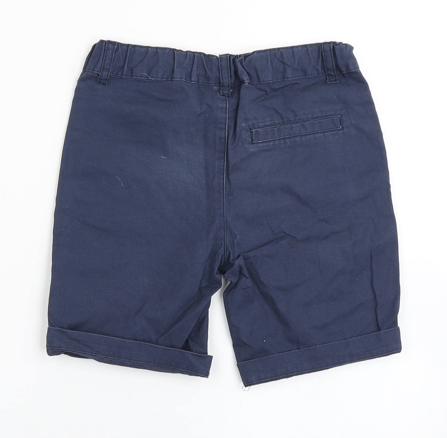 Primark Boys Blue  100% Cotton Chino Shorts Size 5-6 Years  Regular