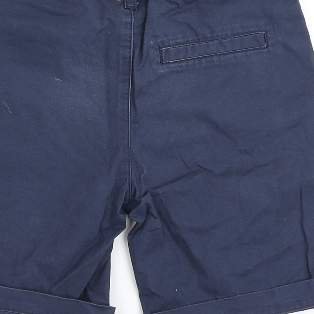 Primark Boys Blue  100% Cotton Chino Shorts Size 5-6 Years  Regular