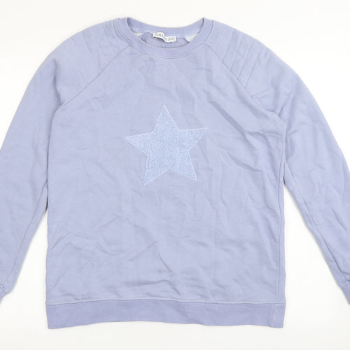 Gallery Womens Blue   Pullover Sweatshirt Size XS  Pullover