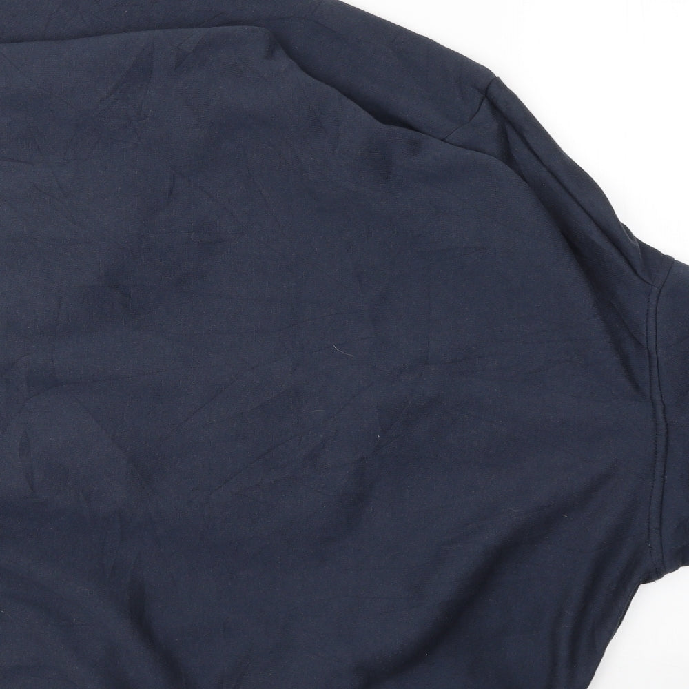 Slazenger Mens Blue  Cotton Full Zip Hoodie Size XL