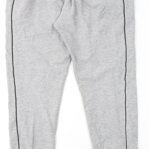 Royal Mens Grey  Polyester Sweatpants Trousers Size M L28 in Regular