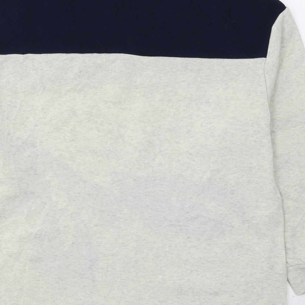 Chicyea Mens Grey  Cotton Pullover Sweatshirt Size M   - Christmas Sweater