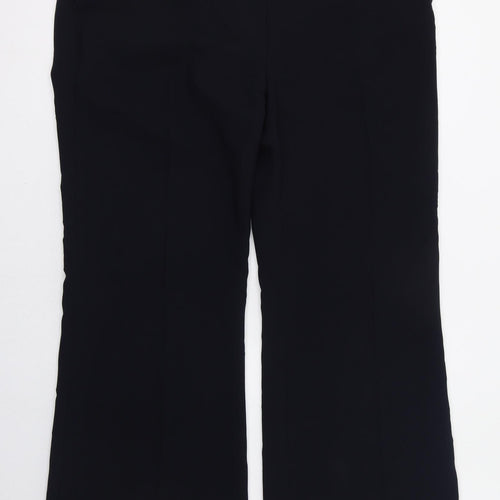 Linea Womens Blue  Polyester Trousers  Size 16 L30 in Regular Zip