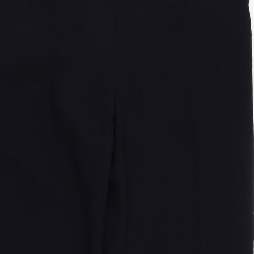 Linea Womens Blue  Polyester Trousers  Size 16 L30 in Regular Zip