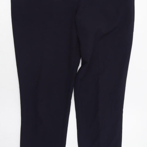 Red Herring Womens Blue  Polyester Trousers  Size 10 L28 in Regular Zip