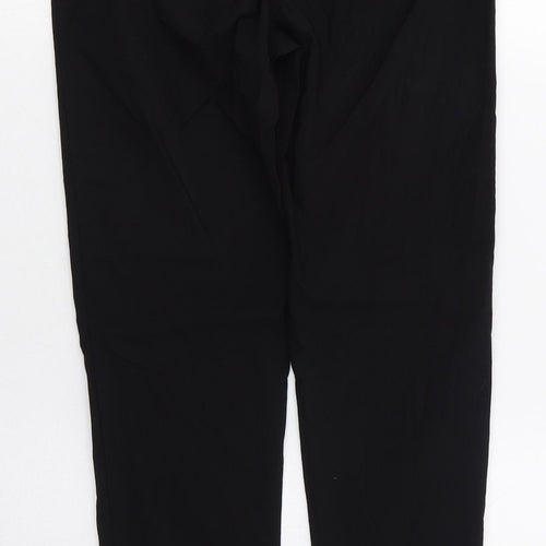 James Lakeland Womens Black  Viscose Carrot Leggings Size 10 L28 in