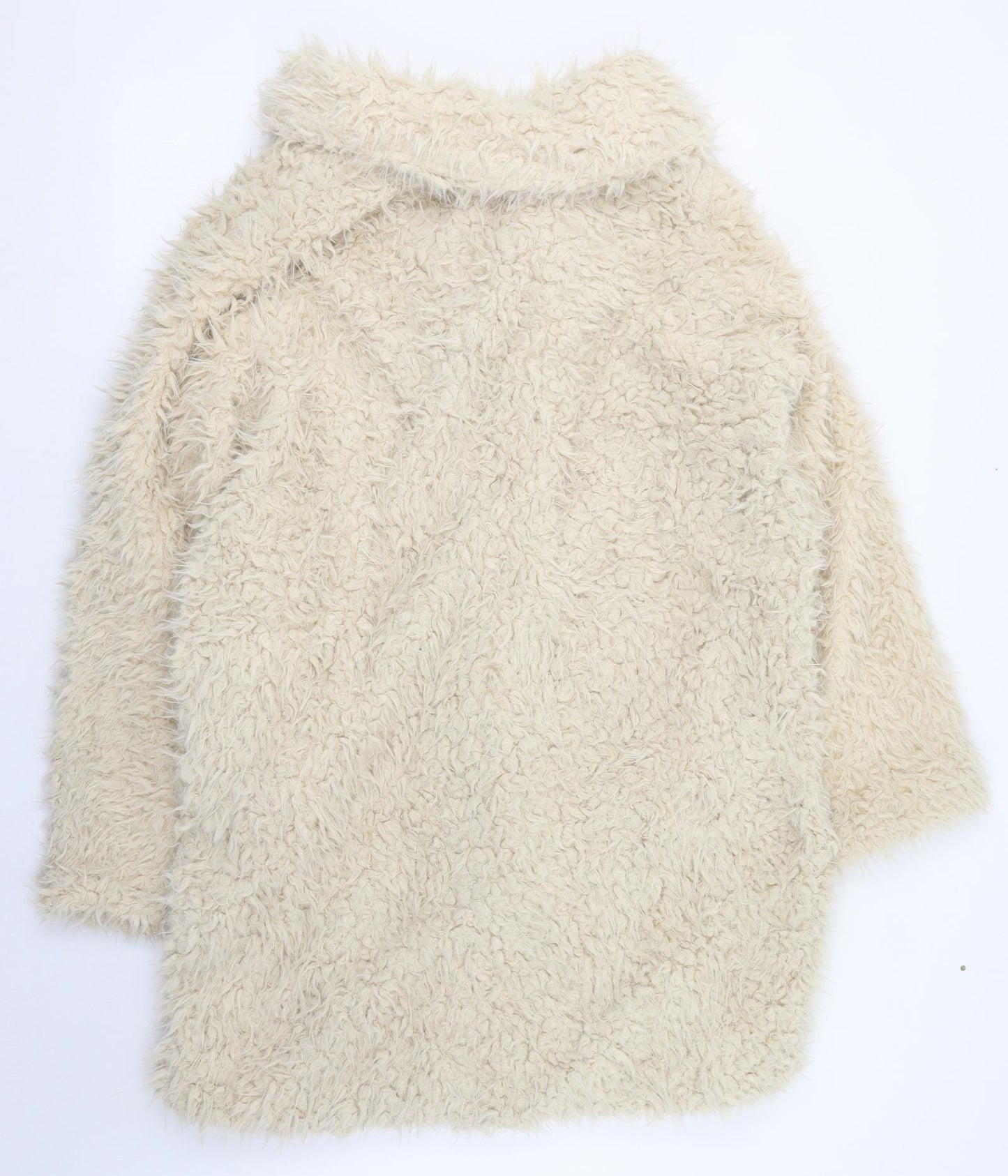Boohoo Womens Ivory   Jacket  Size 18  Button