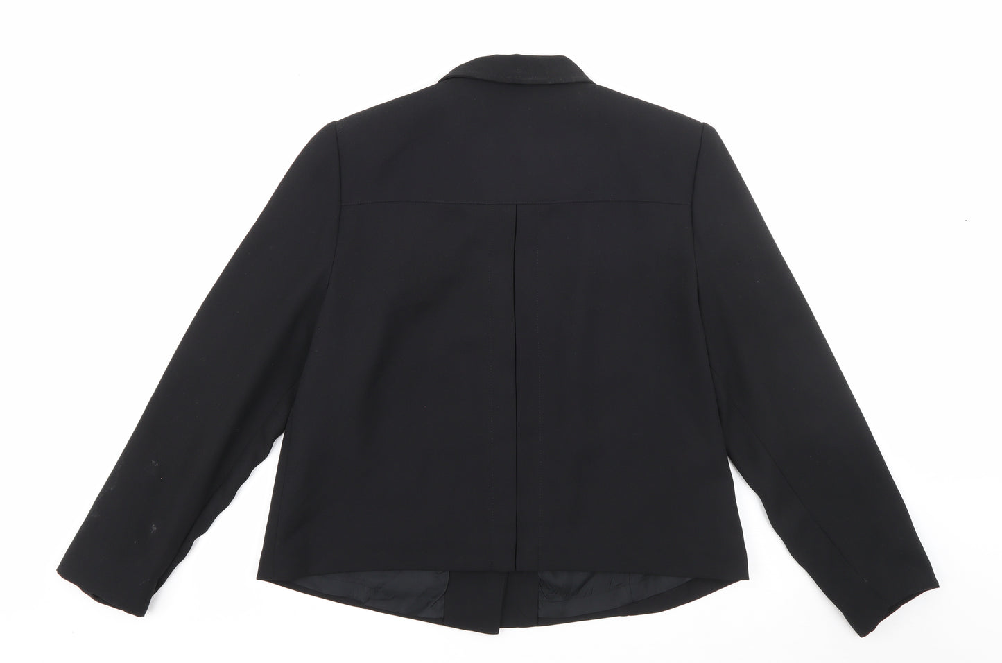 Maggy London Womens Black   Jacket  Size 10  Button