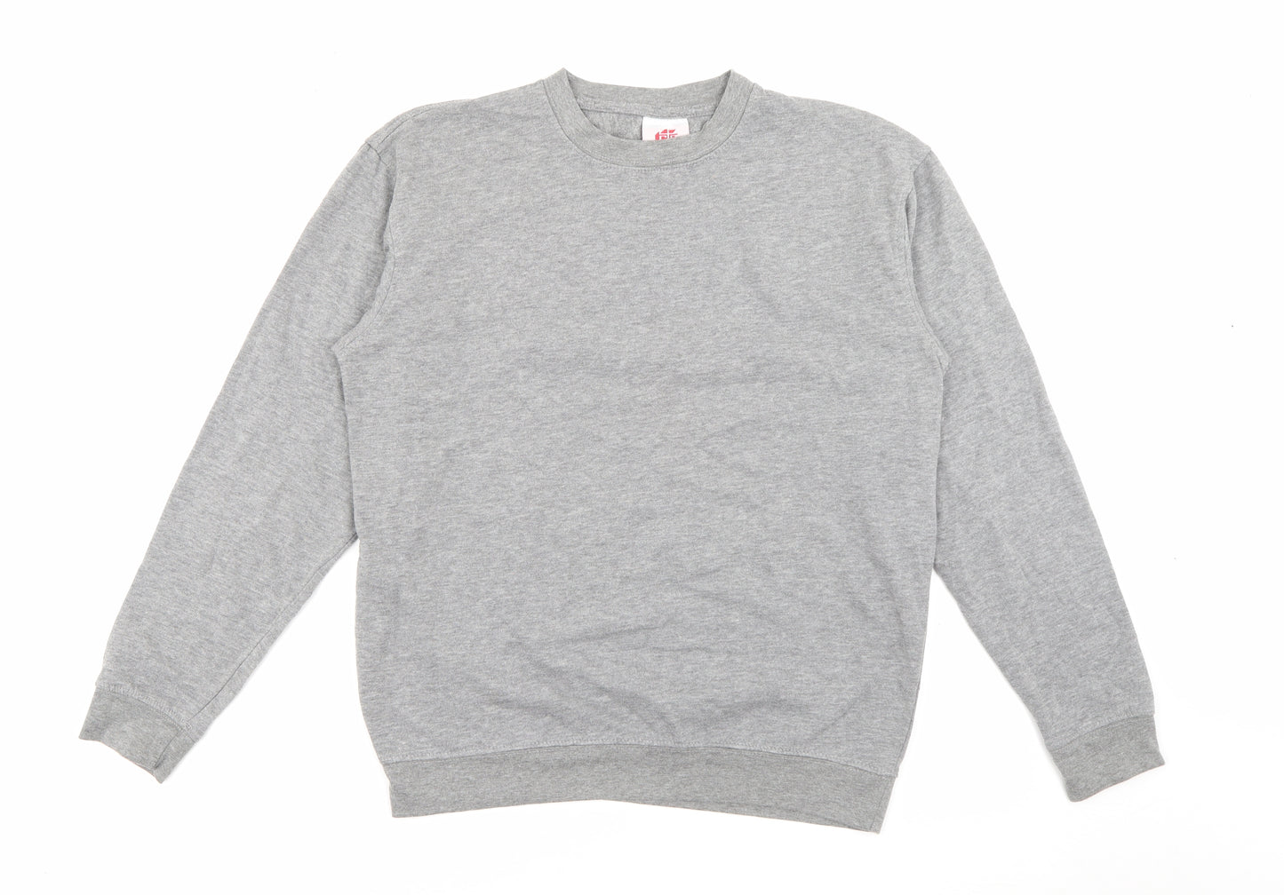 C4S Mens Grey  Polyester Pullover Sweatshirt Size M