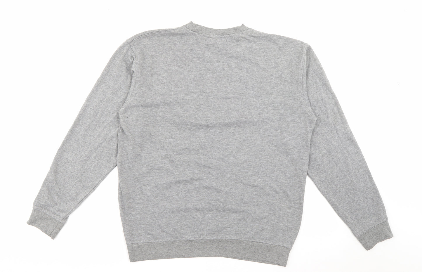 C4S Mens Grey  Polyester Pullover Sweatshirt Size M