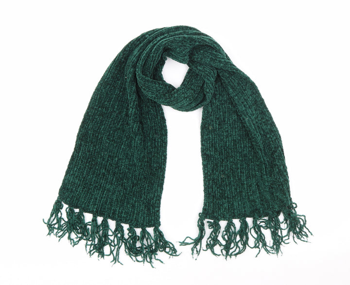 Preworn Unisex Green  Acrylic  Scarf