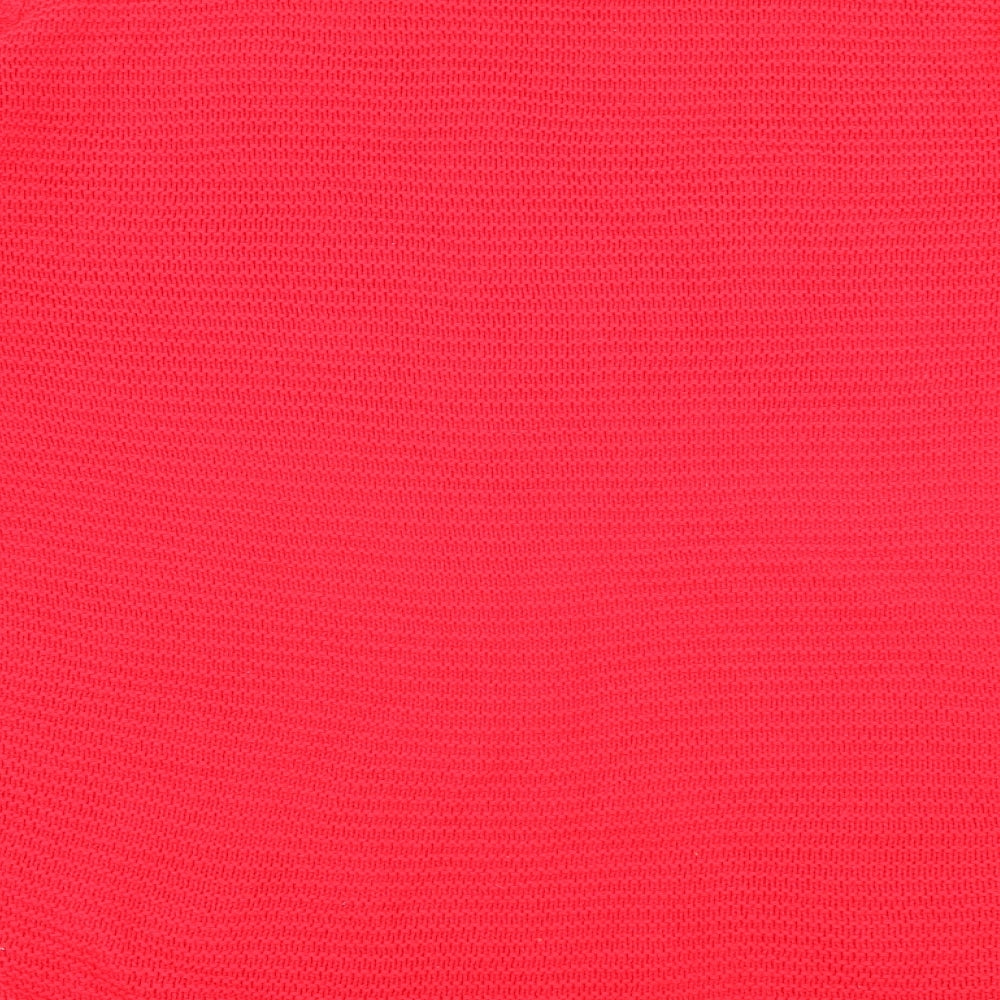 Atmosphere Womens Red Crew Neck  Acrylic Pullover Jumper Size 12