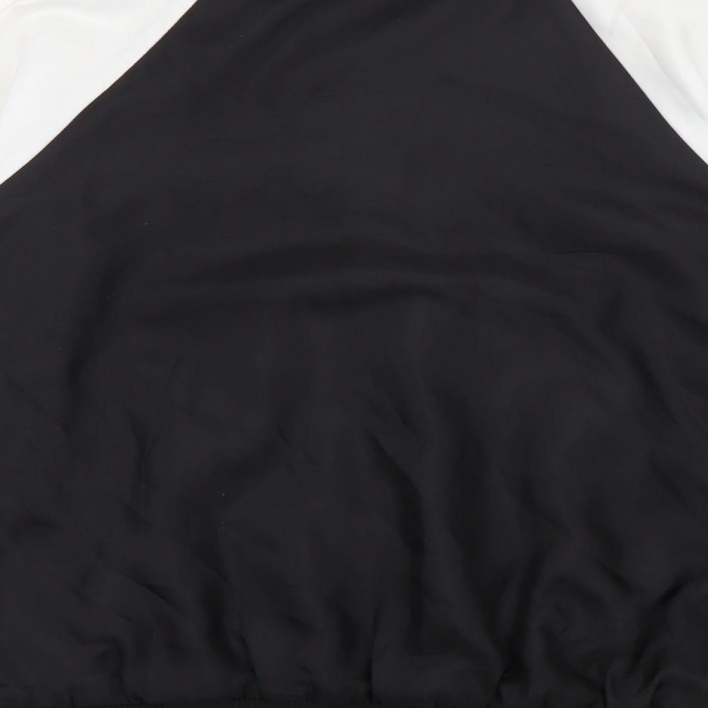 New Look Girls Black   Bomber Jacket Jacket Size 14-15 Years  Zip
