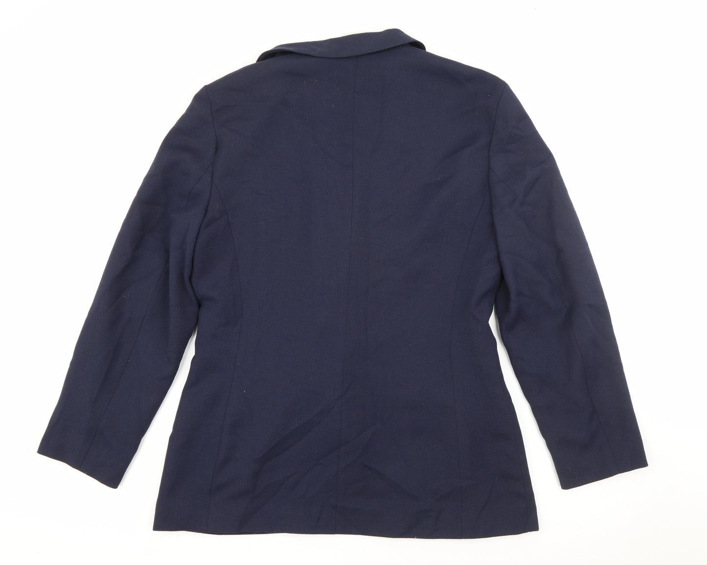 Alexon Womens Blue  Polyester Jacket Blazer Size 14