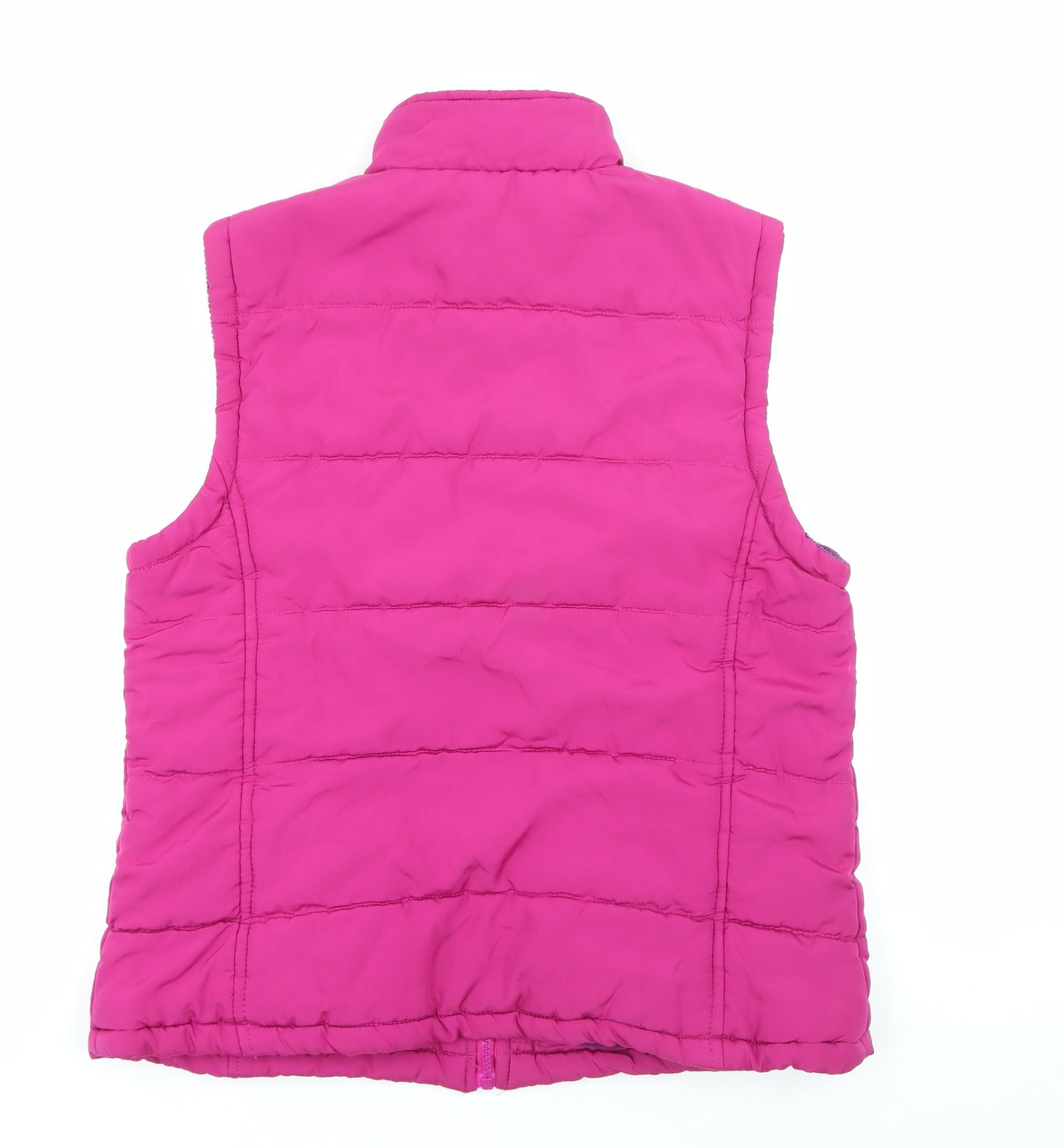 Dales Collection Womens Pink   Gilet Coat Size 14  Zip
