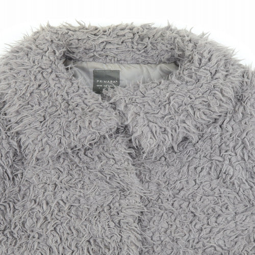 Primark Womens Purple   Jacket  Size 6  Snap