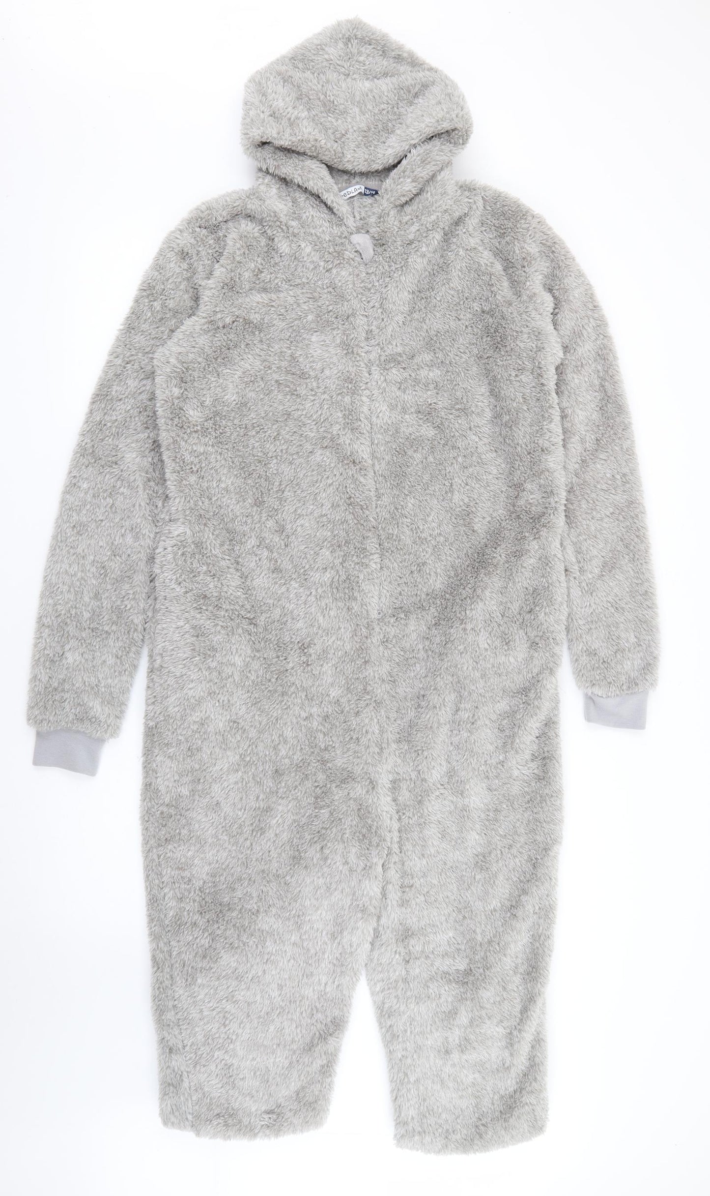 Bedlam Boys Grey  Polyester  One Piece Size 13-14 Years  Zip