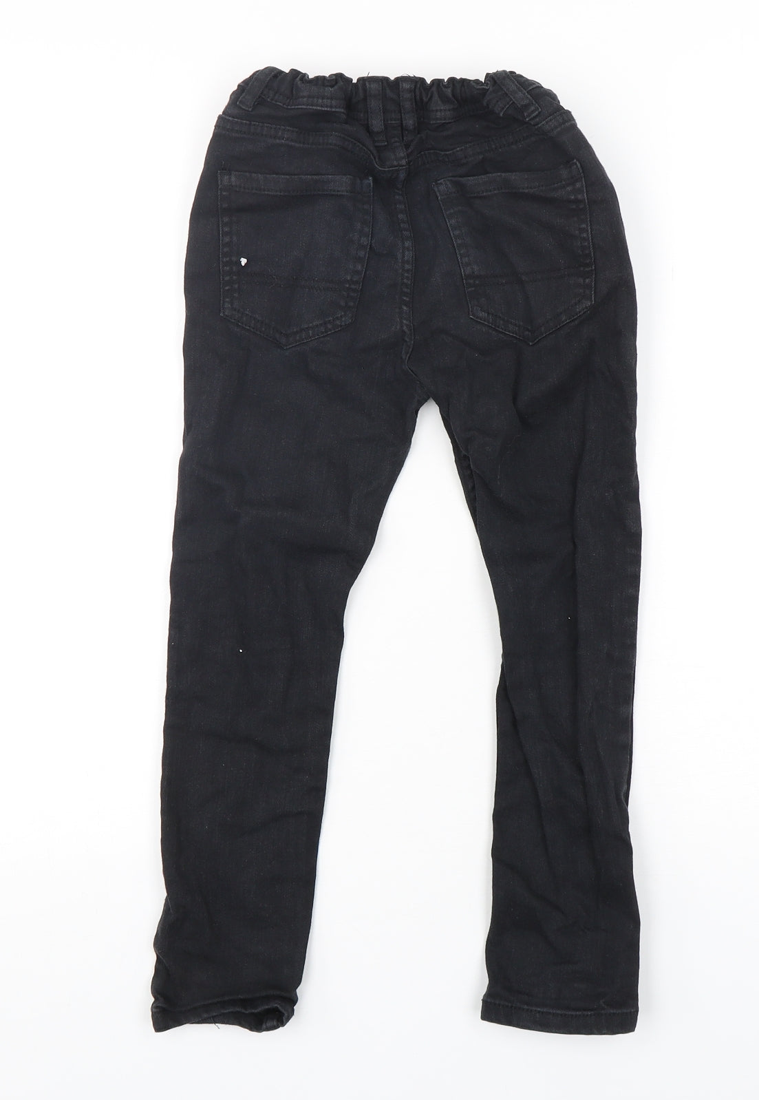 Denim Co Boys Black  Cotton Skinny Jeans Size 8-9 Years  Regular