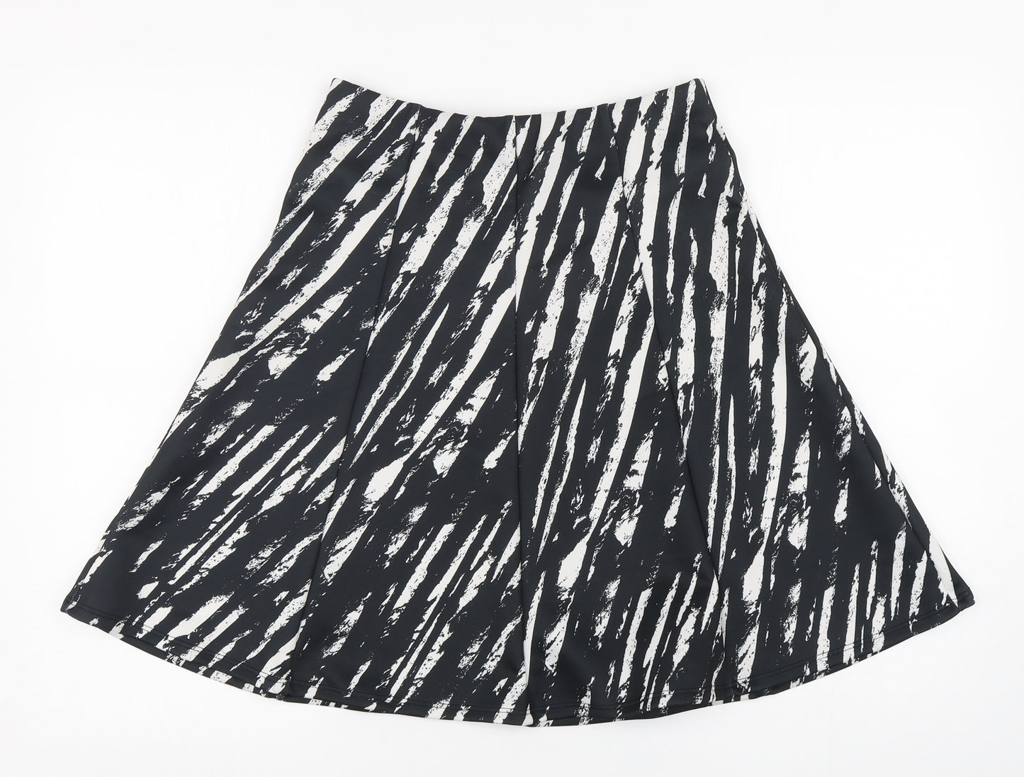 Atmosphere Womens Multicoloured Animal Print Polyester Skater Skirt Size 10