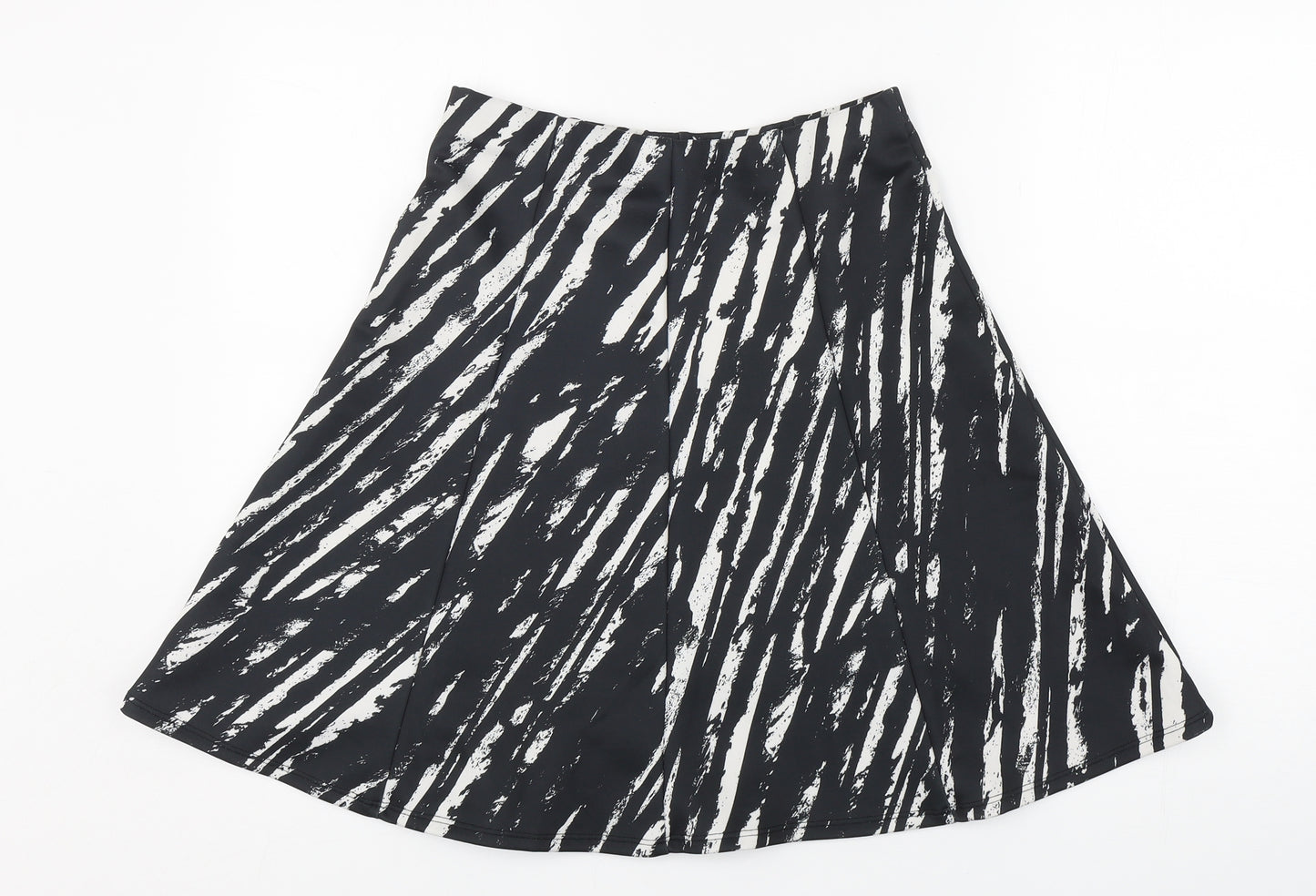 Atmosphere Womens Multicoloured Animal Print Polyester Skater Skirt Size 10