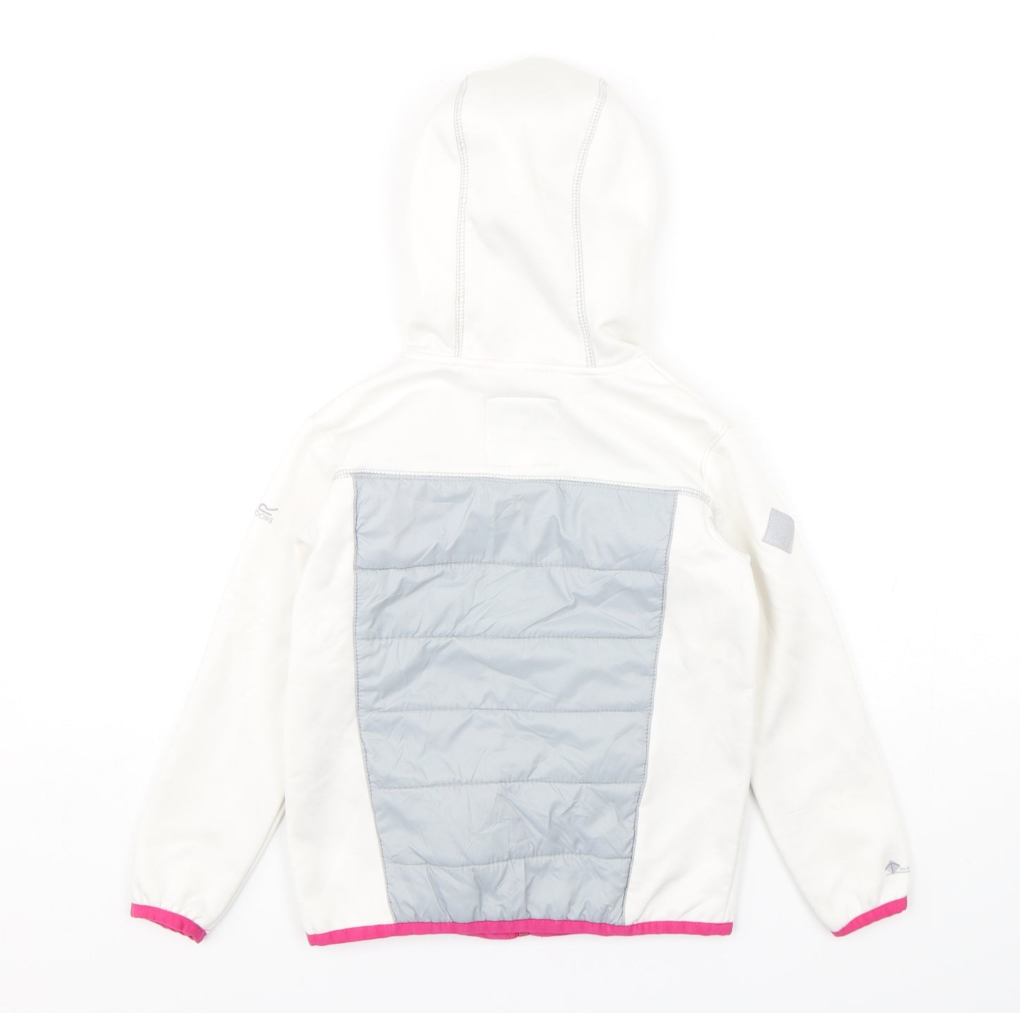 Regatta Girls Multicoloured   Windbreaker Jacket Size 5-6 Years  Zip