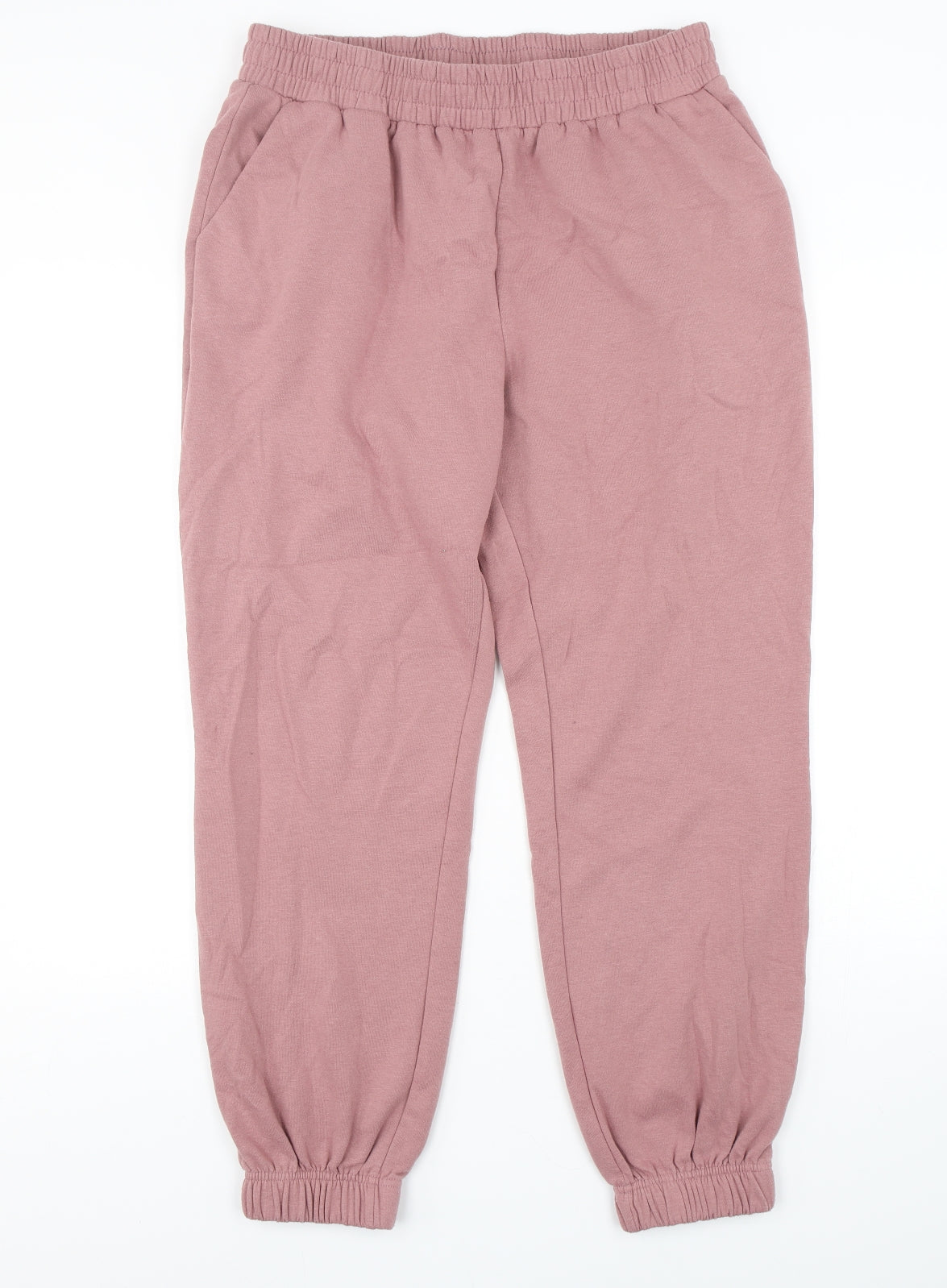 Very Womens Pink  Polyester Sweatpants Trousers Size 16 L28 in Regular Drawstring