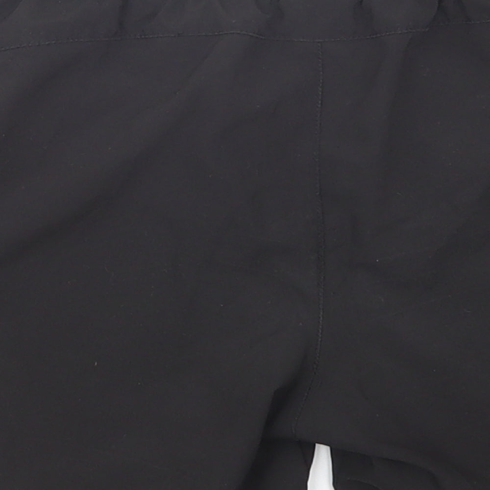 PUMA Girls Black  Polyester Sweat Shorts Size 7-8 Years  Regular