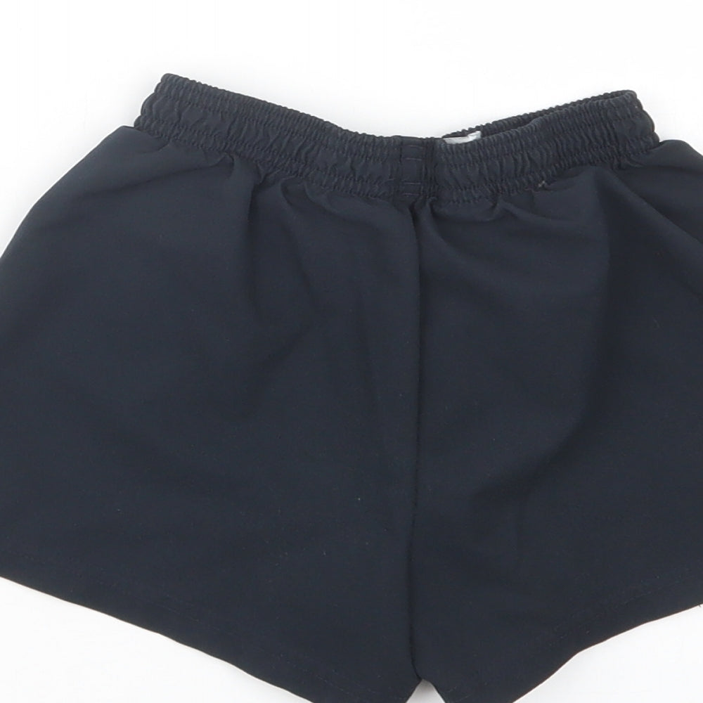 adidas Boys Black  Polyester Sweat Shorts Size 5-6 Years  Regular  - Harlequins
