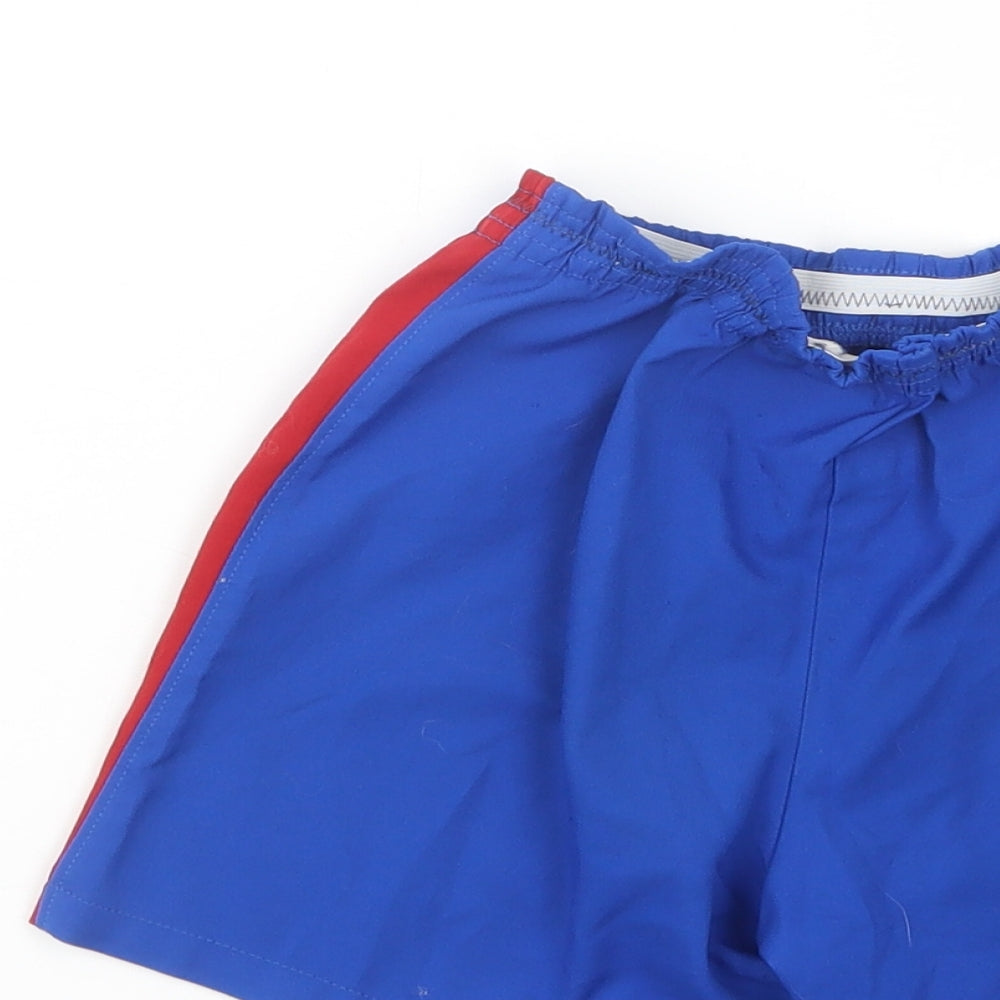 Nike Boys Blue  Polyester Sweat Shorts Size 5-6 Years  Regular  - FCB
