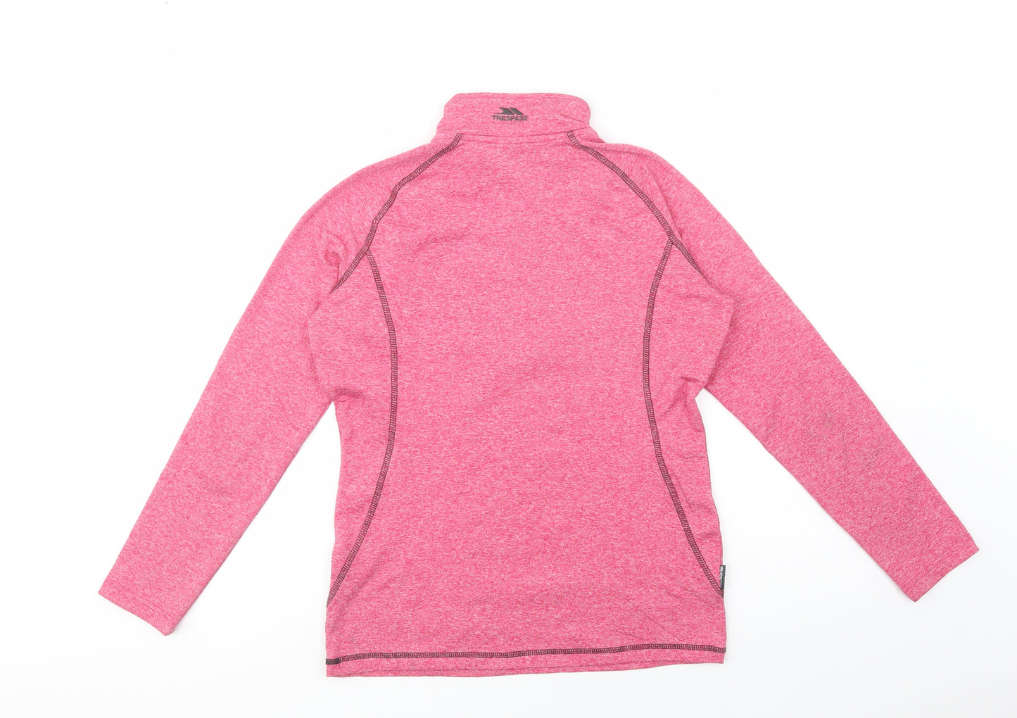 Trespass Womens Pink  Polyester Pullover Sweatshirt Size XS  Zip