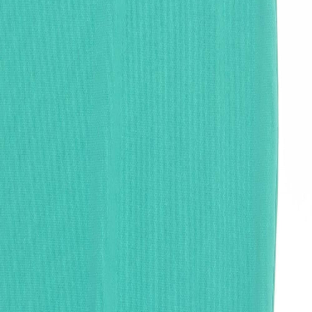 I Saw It First  Womens Green  Polyester Maxi Skirt Size 8