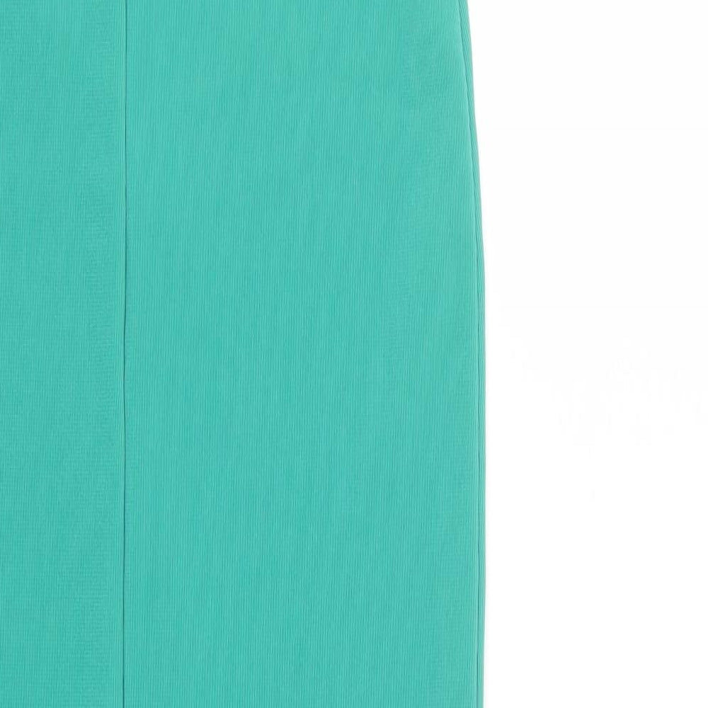 I Saw It First  Womens Green  Polyester Maxi Skirt Size 8