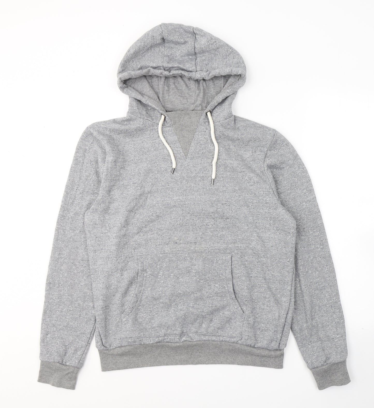Cedar Wood State Womens Grey  Polyester Pullover Hoodie Size L  Pullover