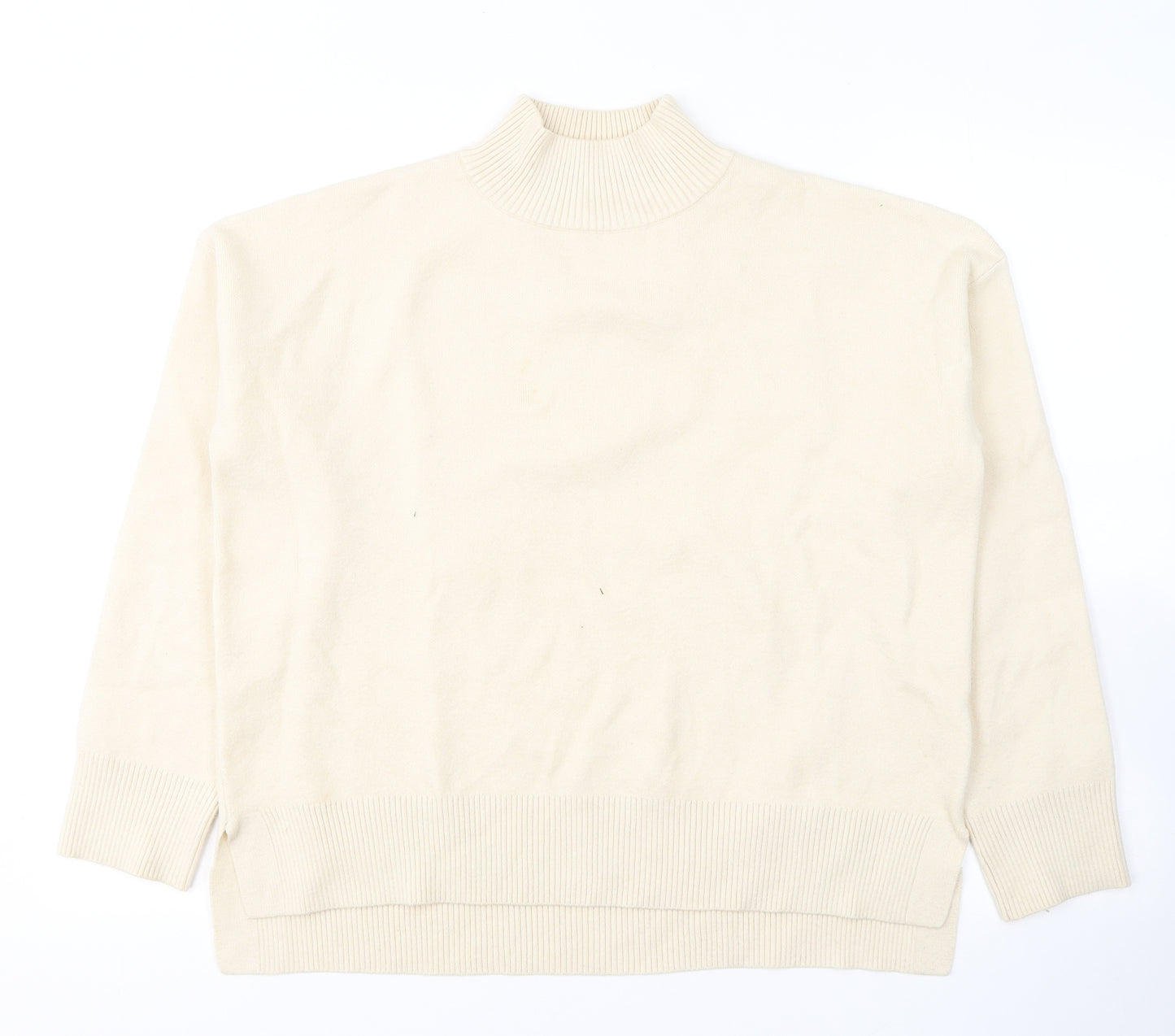 Primark Womens Ivory  Polyester Pullover Sweatshirt Size S  Pullover