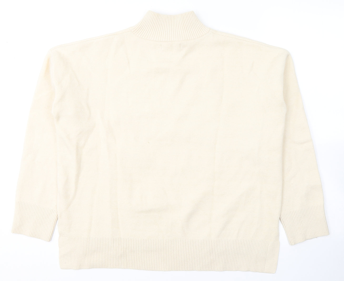 Primark Womens Ivory  Polyester Pullover Sweatshirt Size S  Pullover