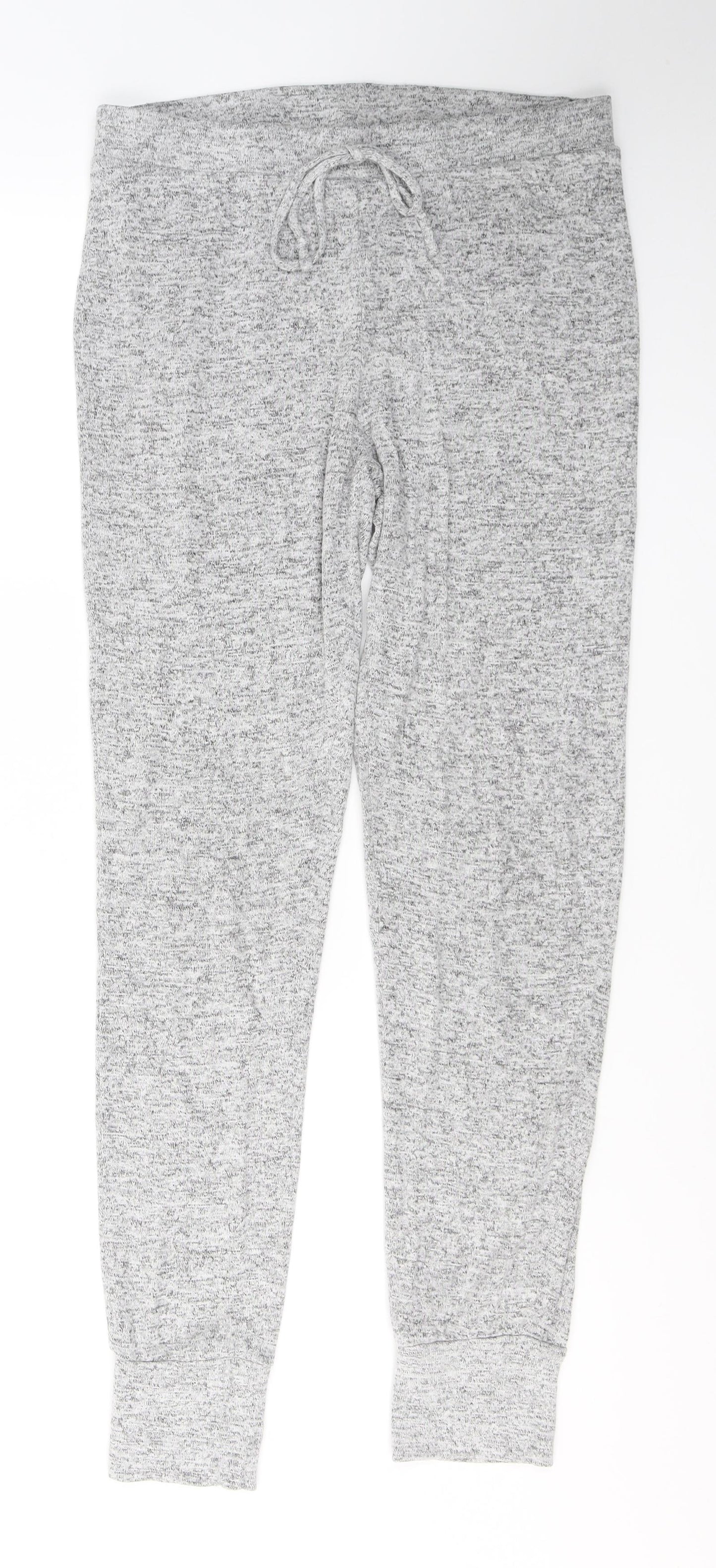 Primark Womens Grey  Viscose Sweatpants Trousers Size 10 L32 in Regular Pullover