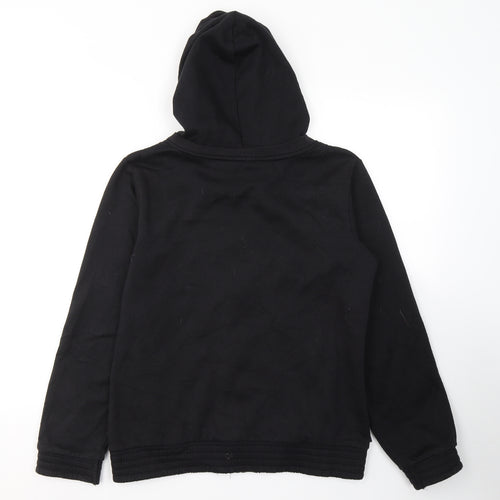 LA Gear Womens Black  Polyester Full Zip Sweatshirt Size 12  Zip
